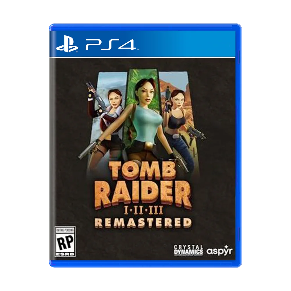 Jogo Tomb Raider I-III Remastered Starring Lara Croft - PS4 - Mídia Física